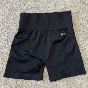 AYBL Black Biker Shorts